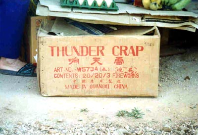 THUNDER CRAP!<BR>(Made in China)